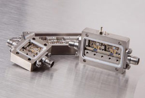 API’s Model BXHF1084 2-20GHz broadband amplifier. 