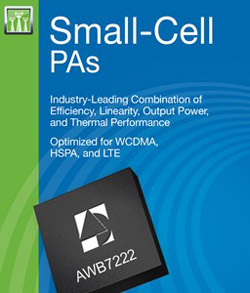 Anadigics’ new AWB7222 small-cell power amplifier